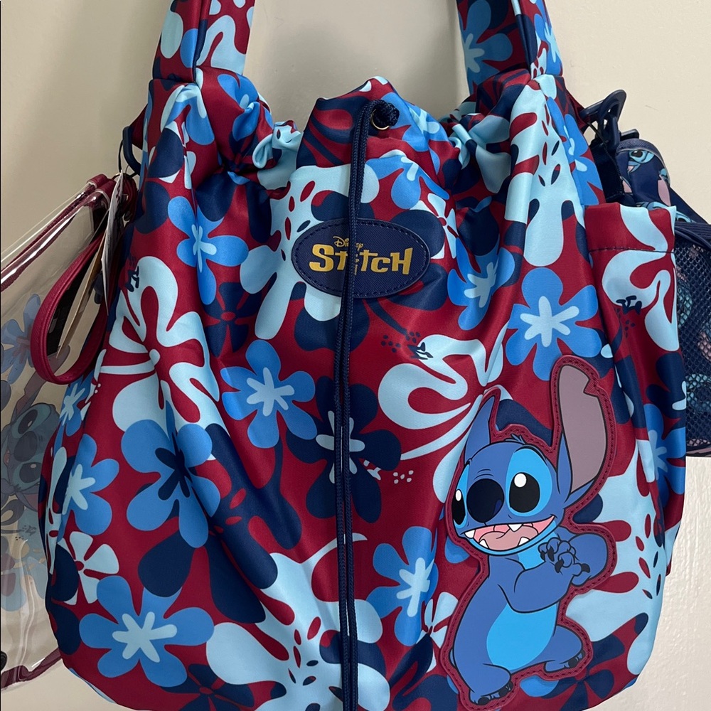 Disney Stitch BioWorld Travel Bag NWT